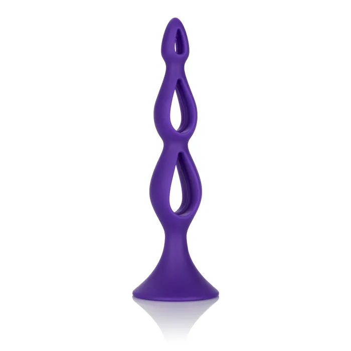 Anal California Exotic Booty Call Silicone Triple Probe Purple