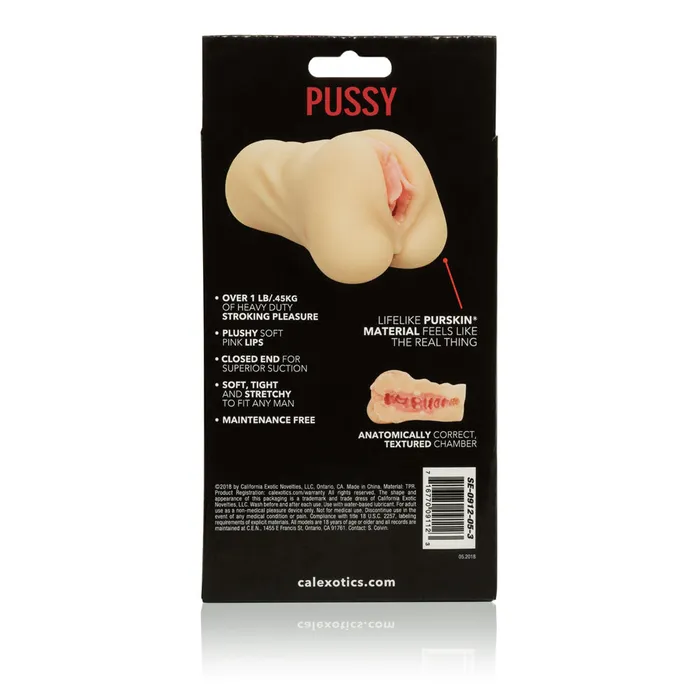 California Exotic Male Sex Toys Stroke It Pussy Ivory