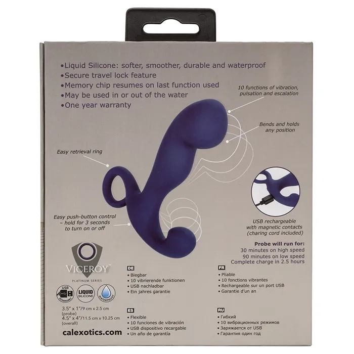 Anal CAL EXOTICS Viceroy Rechargeable Command Probe