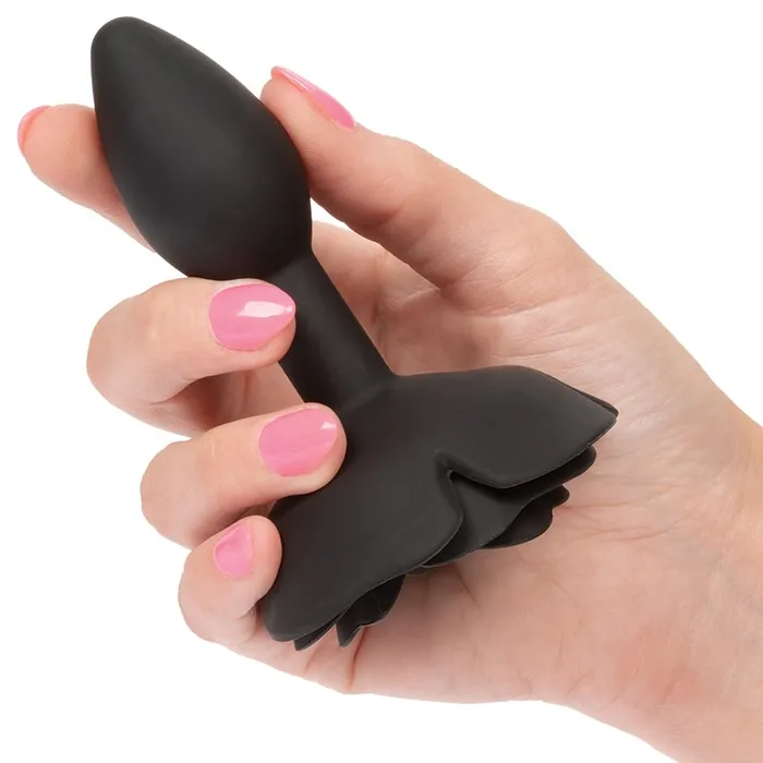 CAL EXOTICS Male Sex Toys Forbidden Small Rose Anal Plug