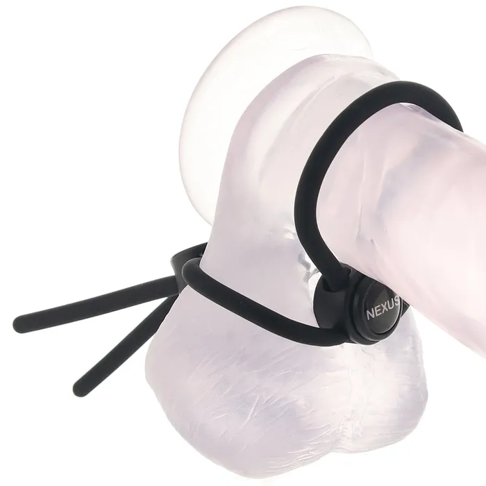 Male Sex Toys Nexus Forge Adjustable Cock and Ball Ring