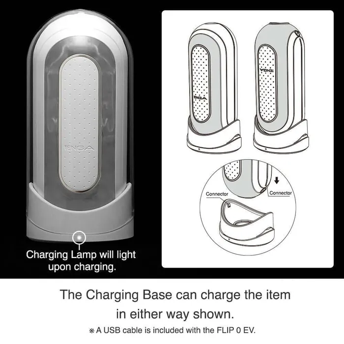 TENGA Male Sex Toys Tenga Flip Zero EV Electronic Vibration 5function Rechargeable Dual Motor Male Masturbator