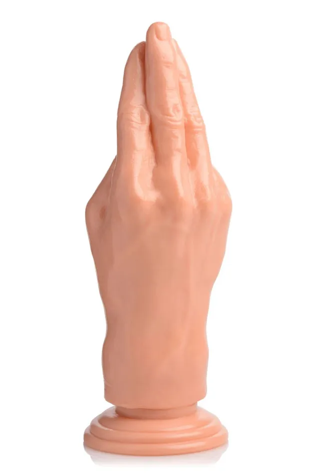 Dildos XR Brands Master Series The Stuffer Fisting Hand Dildo Flesh