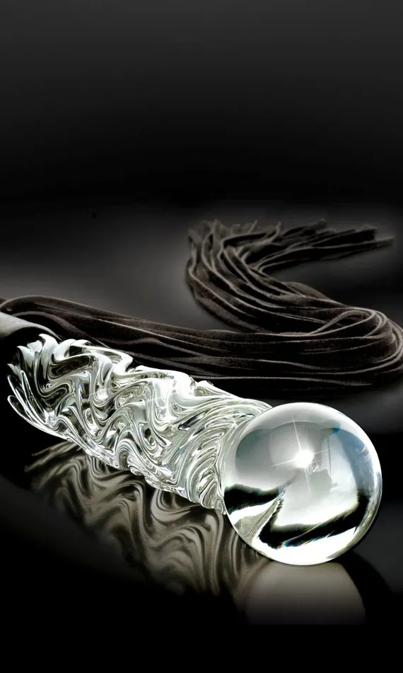 Icicles No 38 Clear Black Pipedream Anal Icicles No 38 Clear Black Pipedream Anal