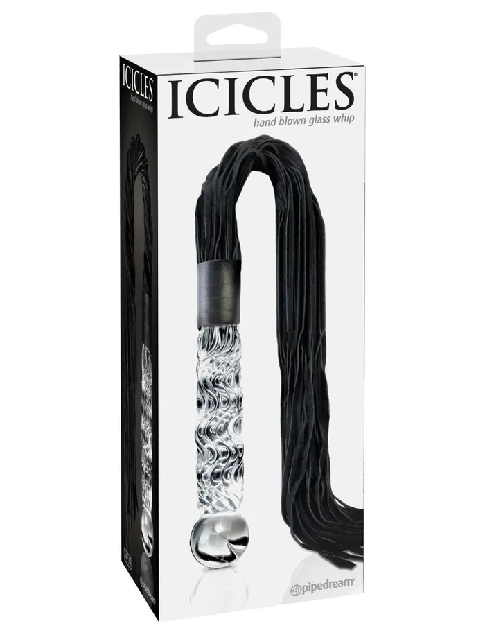 Icicles No 38 Clear Black Pipedream Anal Icicles No 38 Clear Black Pipedream Anal