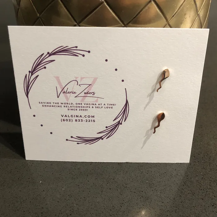 Vibrators Pure Romance By ValGina Sperm Earrings