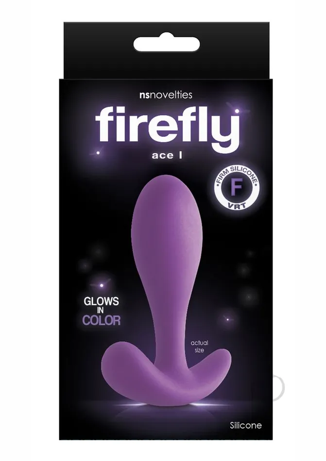 Anal Firefly Firefly Ace I Butt Plug Small Purple Anal Firefly Firefly Ace I Butt Plug Small Purple
