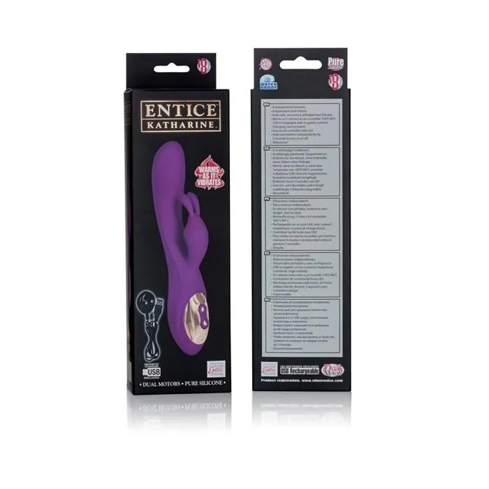 Female Sex Toys Entice Katharine Warming Silicone Vibe California Exotics